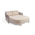 Cama de exterior de cuerda y tapizado arena Getaria