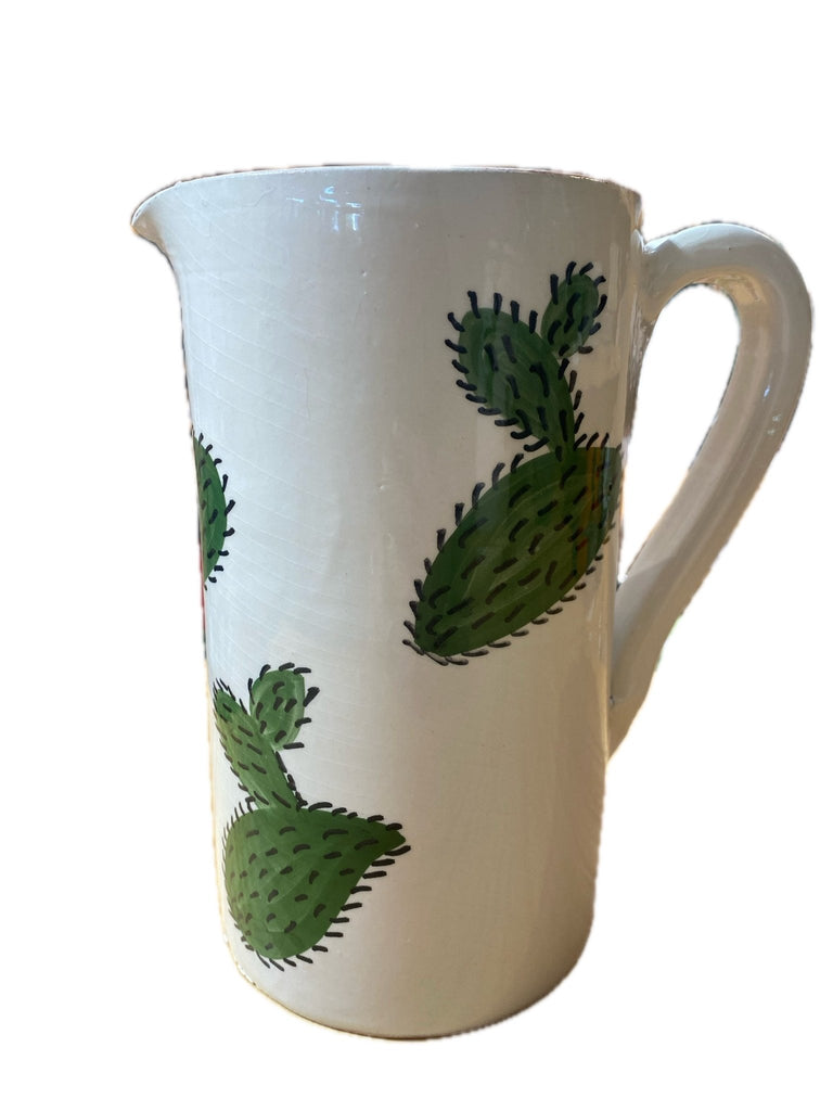 Jarra Cactus de Cerámica de Fajalauza - #pino_y_jacaranda#