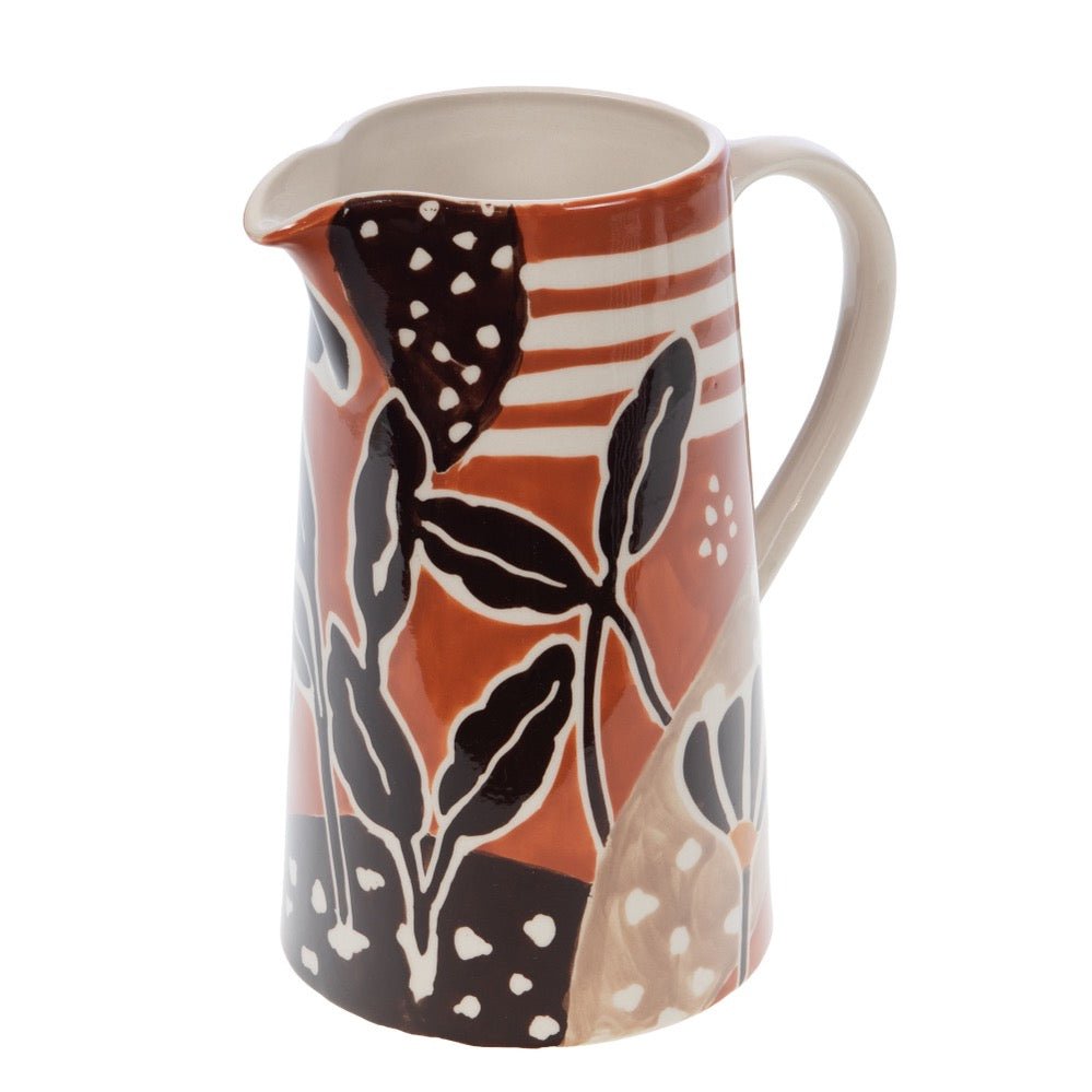 Jarra Terra Bruna - pino_y_jacaranda