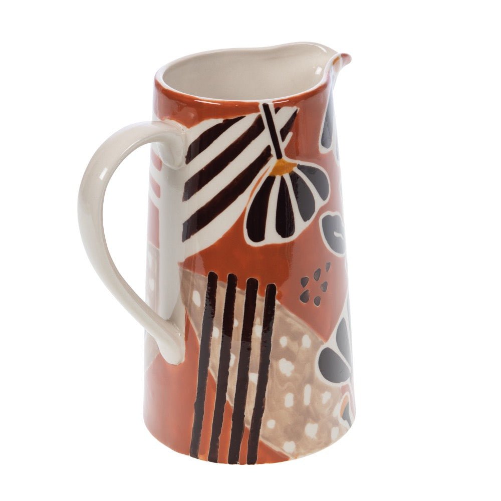 Jarra Terra Bruna - pino_y_jacaranda