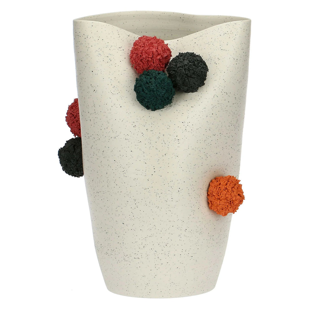 Jarrón Pompón - pino_y_jacaranda