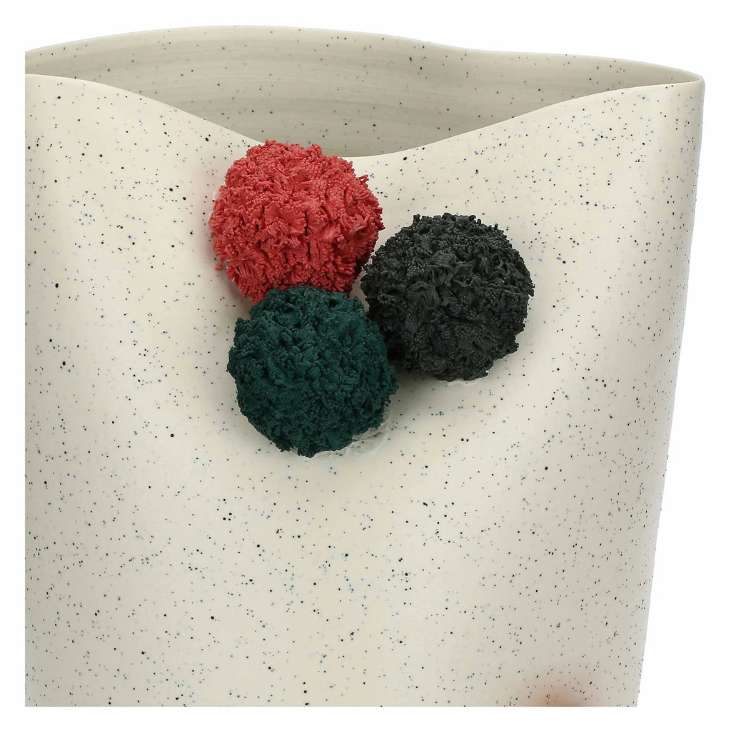 Jarrón Pompón - pino_y_jacaranda