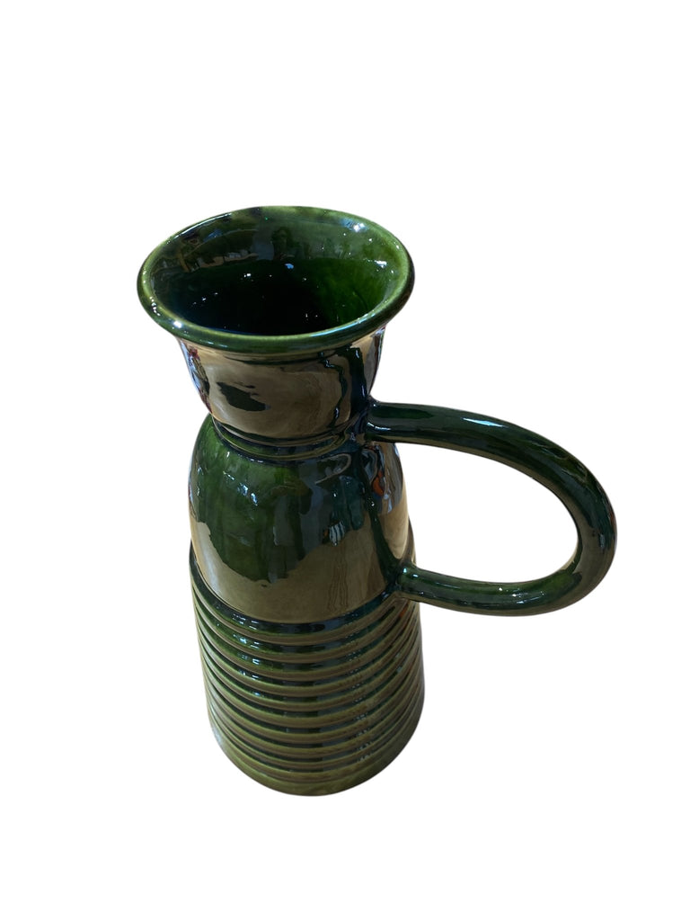 Jarrón Sakna de Cerámica de Fajalauza - #pino_y_jacaranda#