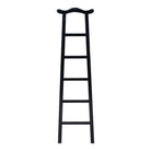 Escalera perchero negra de pino Azabache