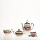 Juego de Café de 27 Piezas La Cartuja de Sevilla Colección 202 Rosa - #pino_y_jacaranda#