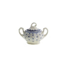 Juego de Té de 15 Piezas La Cartuja Colección Flor de Lis Azul - #pino_y_jacaranda#