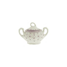 Juego de Té de 15 Piezas La Cartuja Colección Flor de Lis Rosa - #pino_y_jacaranda#