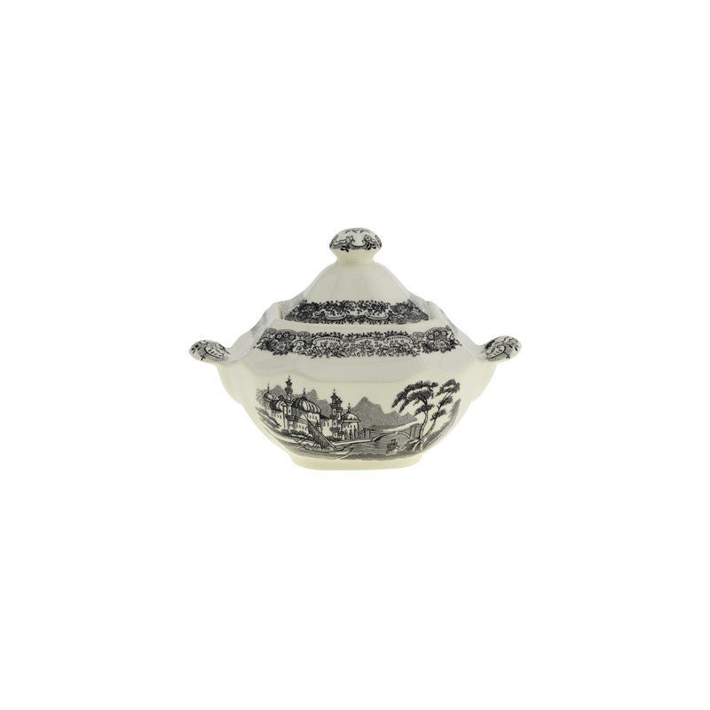 Juego de Té de 15 Piezas La Cartuja Colección Negro Vistas - #pino_y_jacaranda#