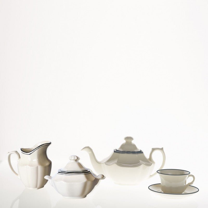 Juego de Té de 27 Piezas La Cartuja Colección Basic Line Blue - #pino_y_jacaranda#