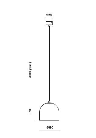 Lámpara Colgante Alpha - C1083