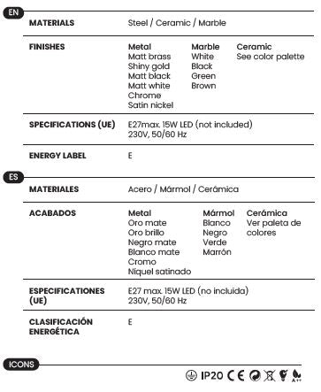 Lámpara Colgante Bell - C1084