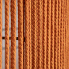 Lámpara colgante de algodón naranja Garriguella