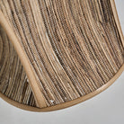 Lámpara colgante de fibra natural Genoveses beige grande