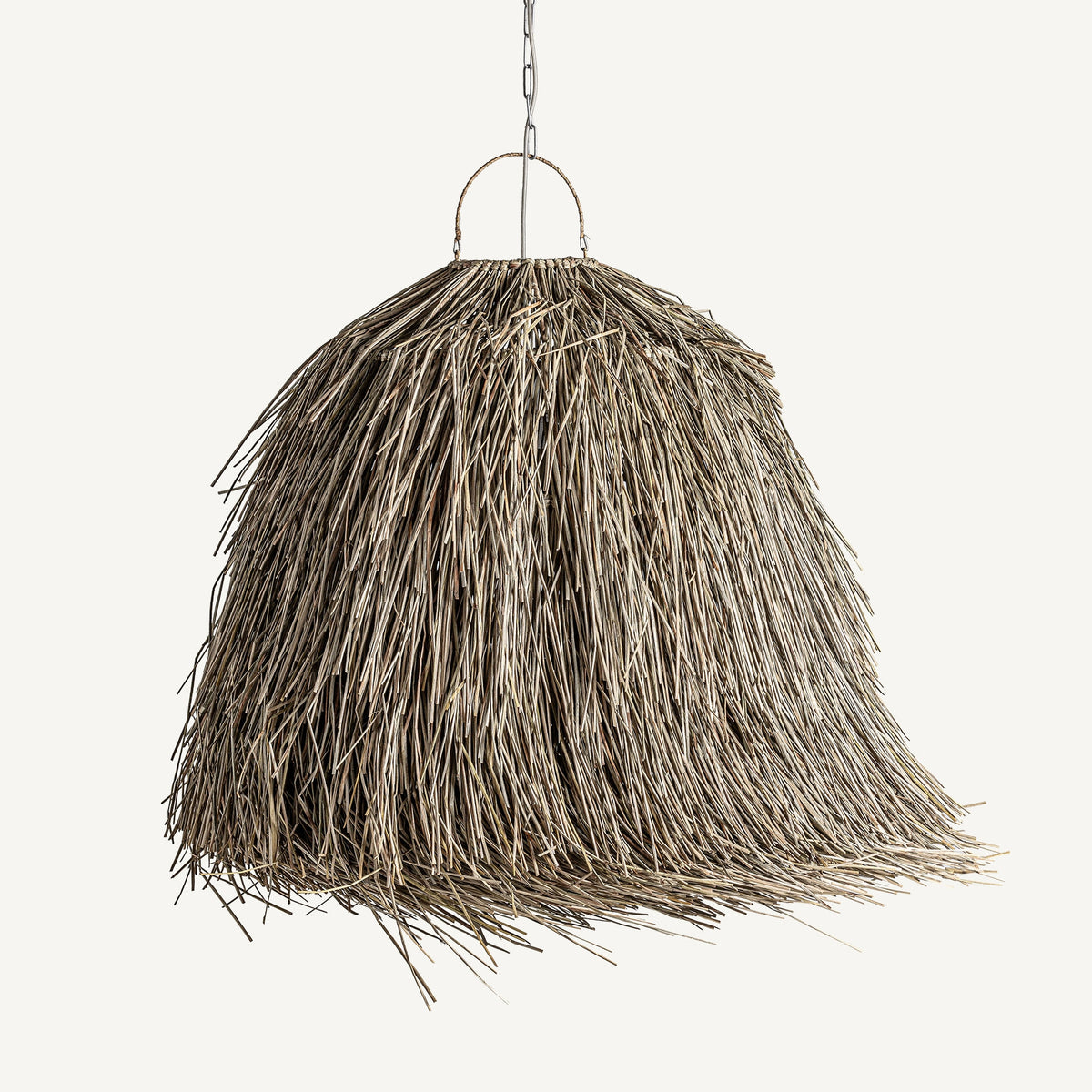 Lámpara colgante de fibra natural Jafre