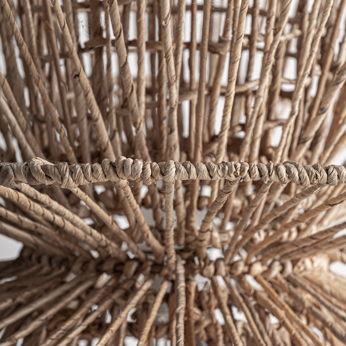 Lámpara colgante de fibra natural Siroco