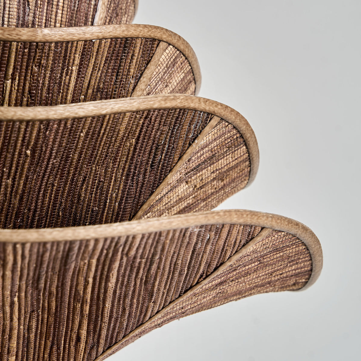 Lámpara colgante de fibra natural Tíscar