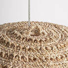 Lámpara colgante de fibra natural Vilajuïga