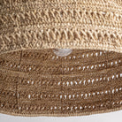 Lámpara colgante de fibra natural Vilajuïga