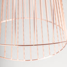 Lámpara colgante de hierro cobrizo Siurana