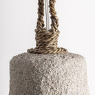 Lámpara colgante de madera de suar Treumal Ø40 cm