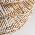 Lámpara colgante de ratán Capmany