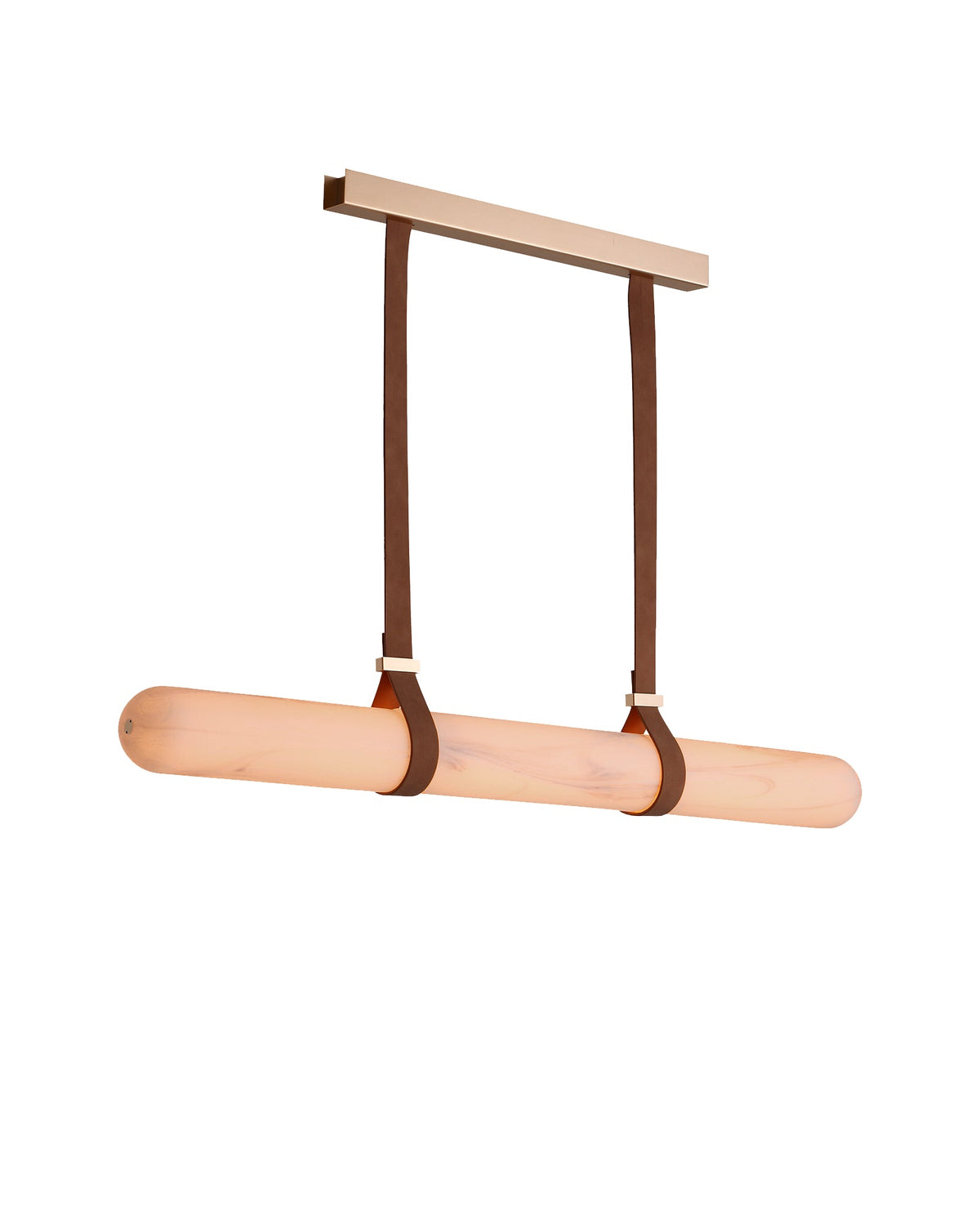 Lámpara colgante de vidrio Luxe