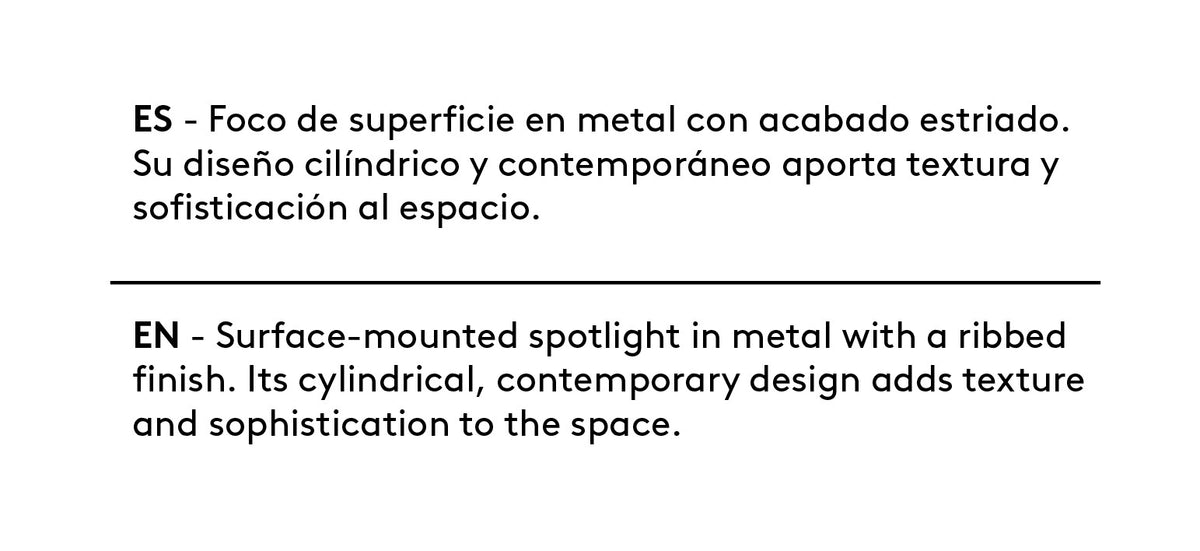 Foco de Superficie Ycro - T1297