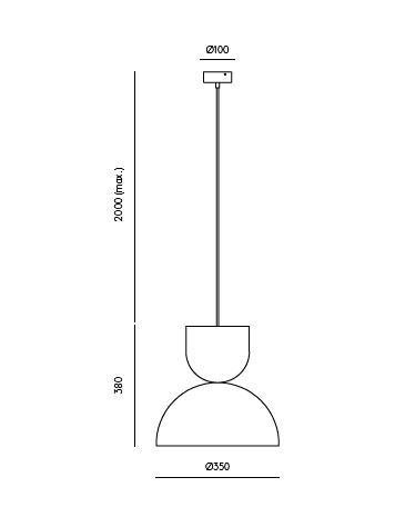 Lámpara Colgante Gamma - C1081