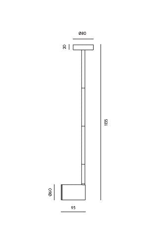 Plafón Noon T - T1278/1