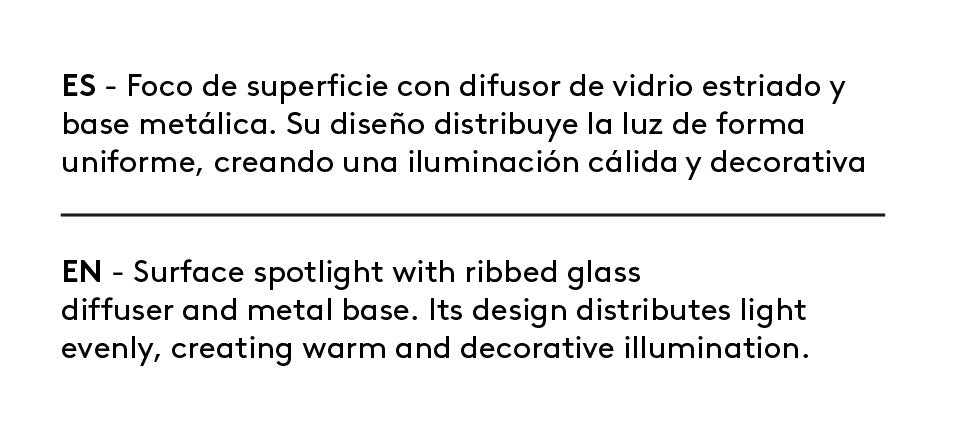 Foco de Superficie Doul II - T1310