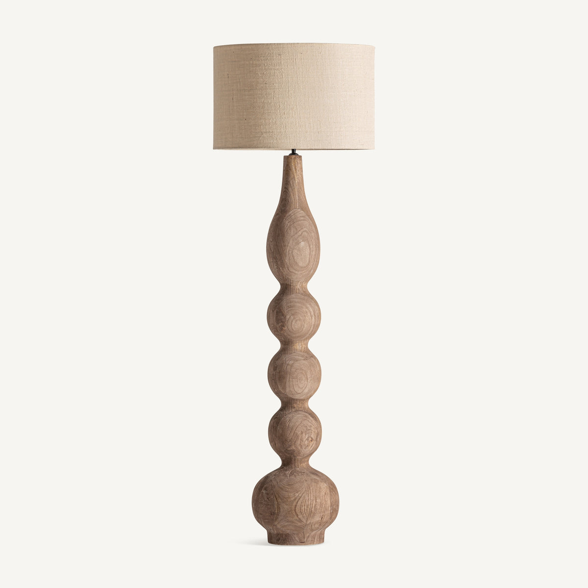Lámpara de pie de madera de mango Garbinada
