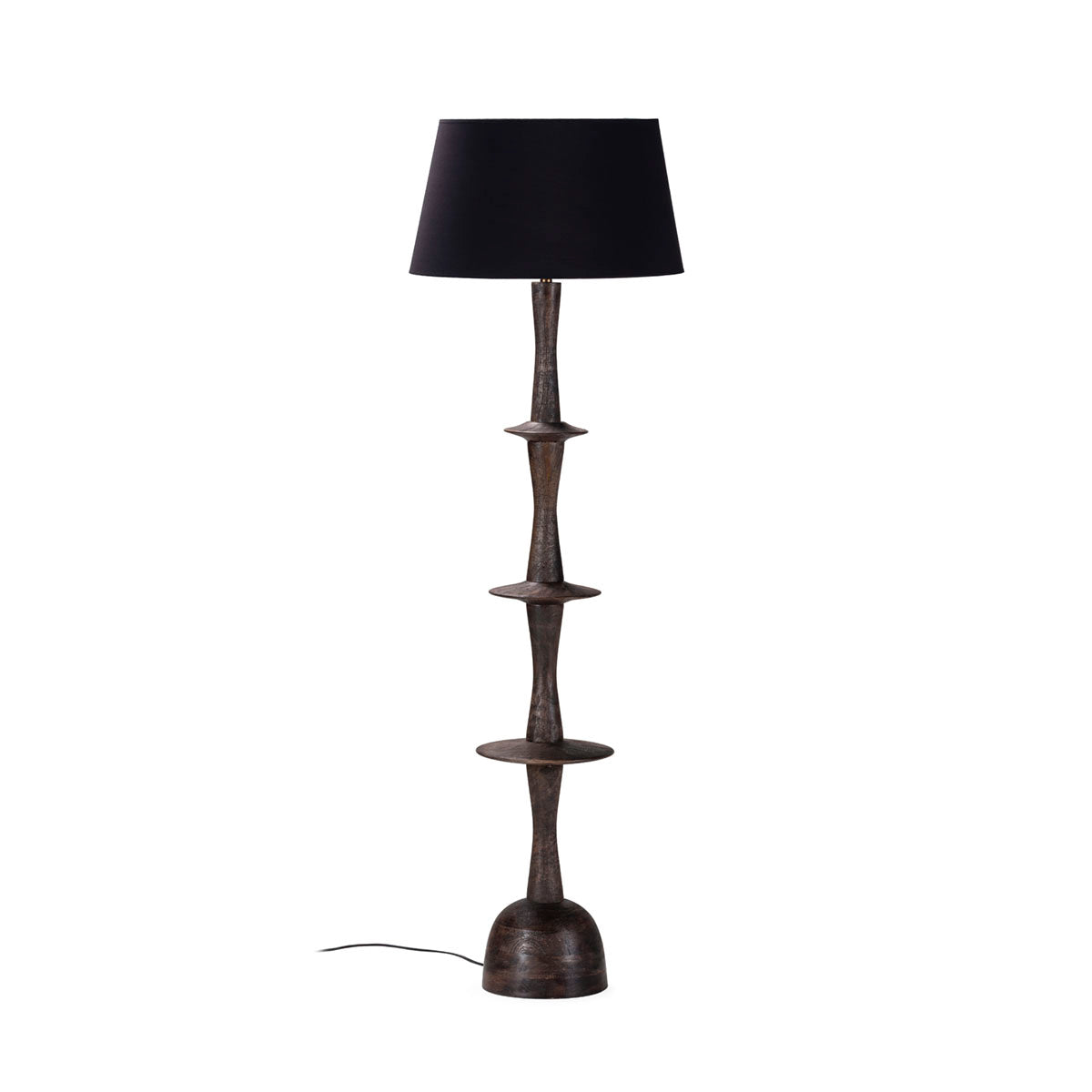 Lámpara de pie de madera de mango Mascalucia