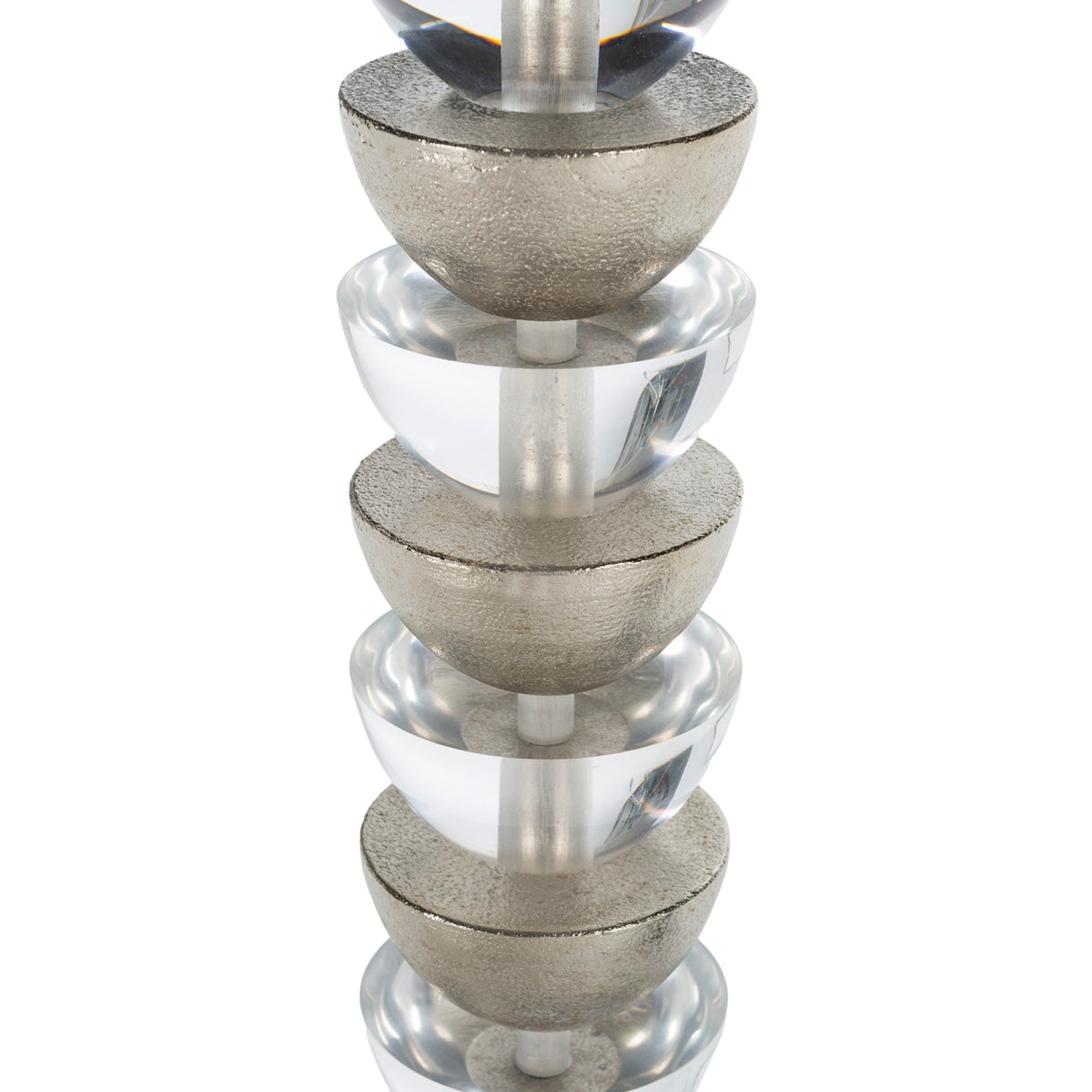 Lámpara de sobremesa de aluminio Pilar
