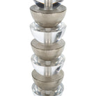 Lámpara de sobremesa de aluminio Pilar