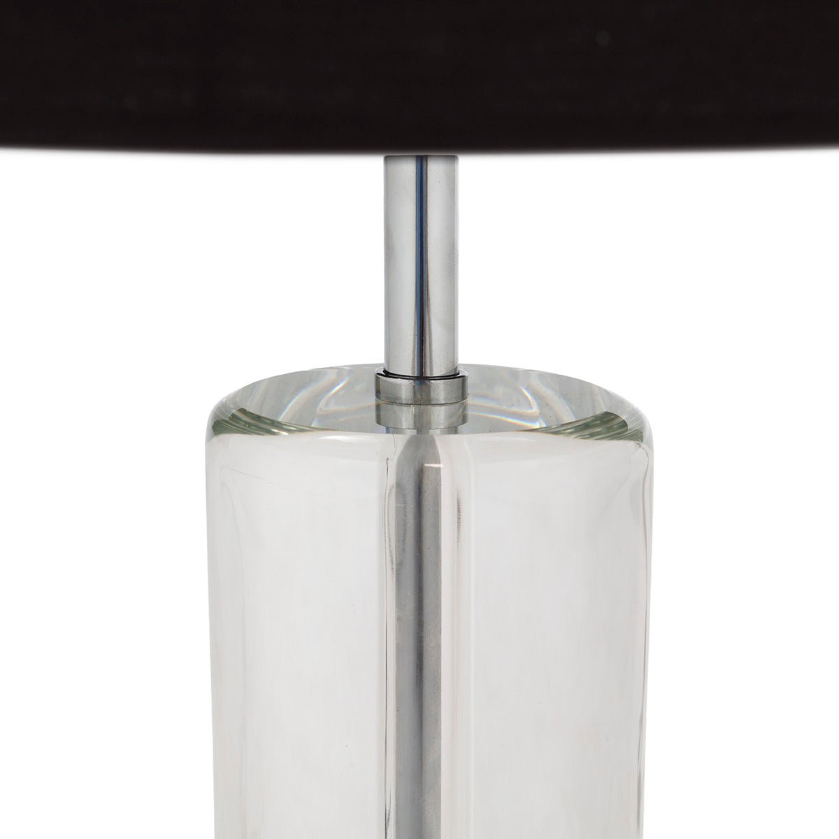 Lámpara de sobremesa de cristal y metal Catarroja