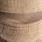 Lámpara de sobremesa de madera de mango Bonanza