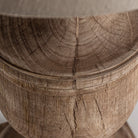 Lámpara de sobremesa de madera de mango Cabañas