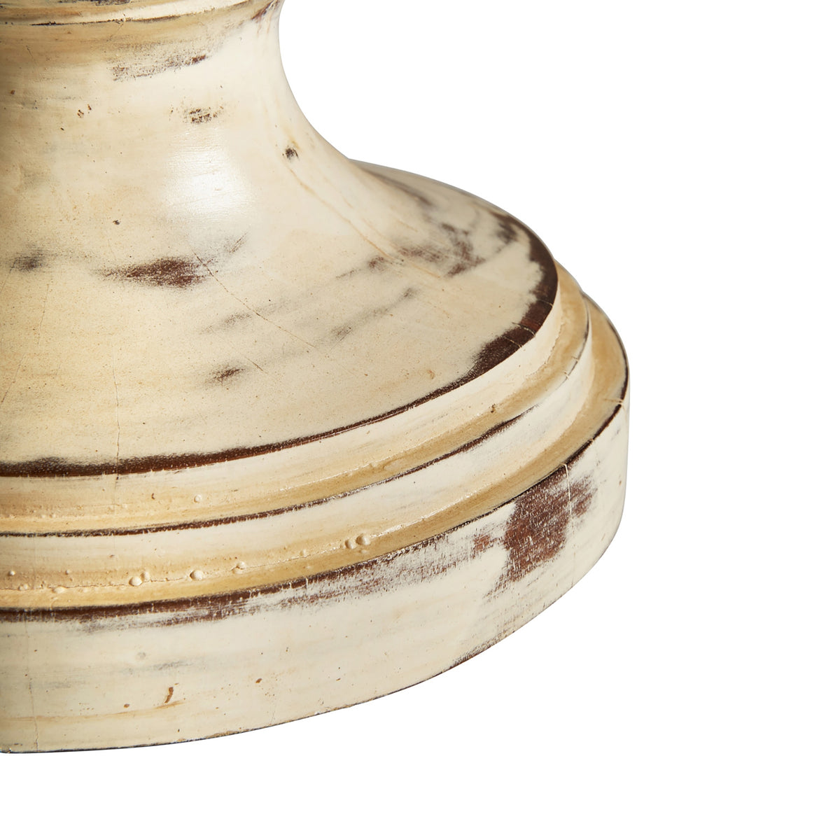 Lámpara de sobremesa de madera de mango decapada Marisma