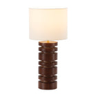 Lámpara de sobremesa de madera de mango Lipari
