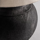 Lámpara de sobremesa de madera de mango negra Aquilón