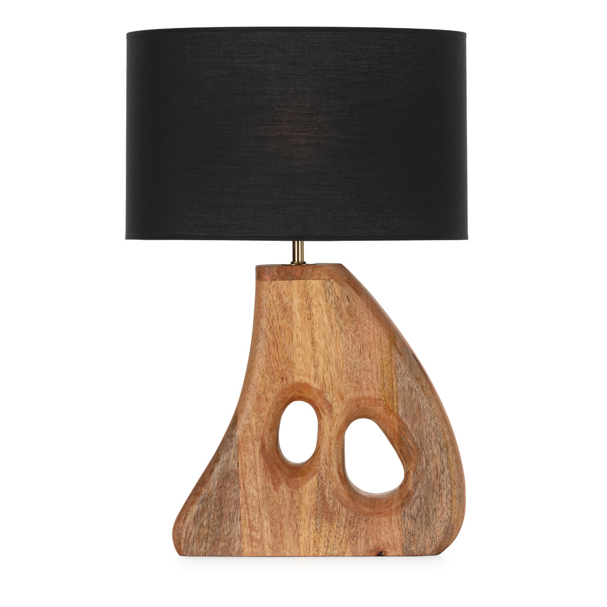 Lámpara de sobremesa de madera de mango Panarea