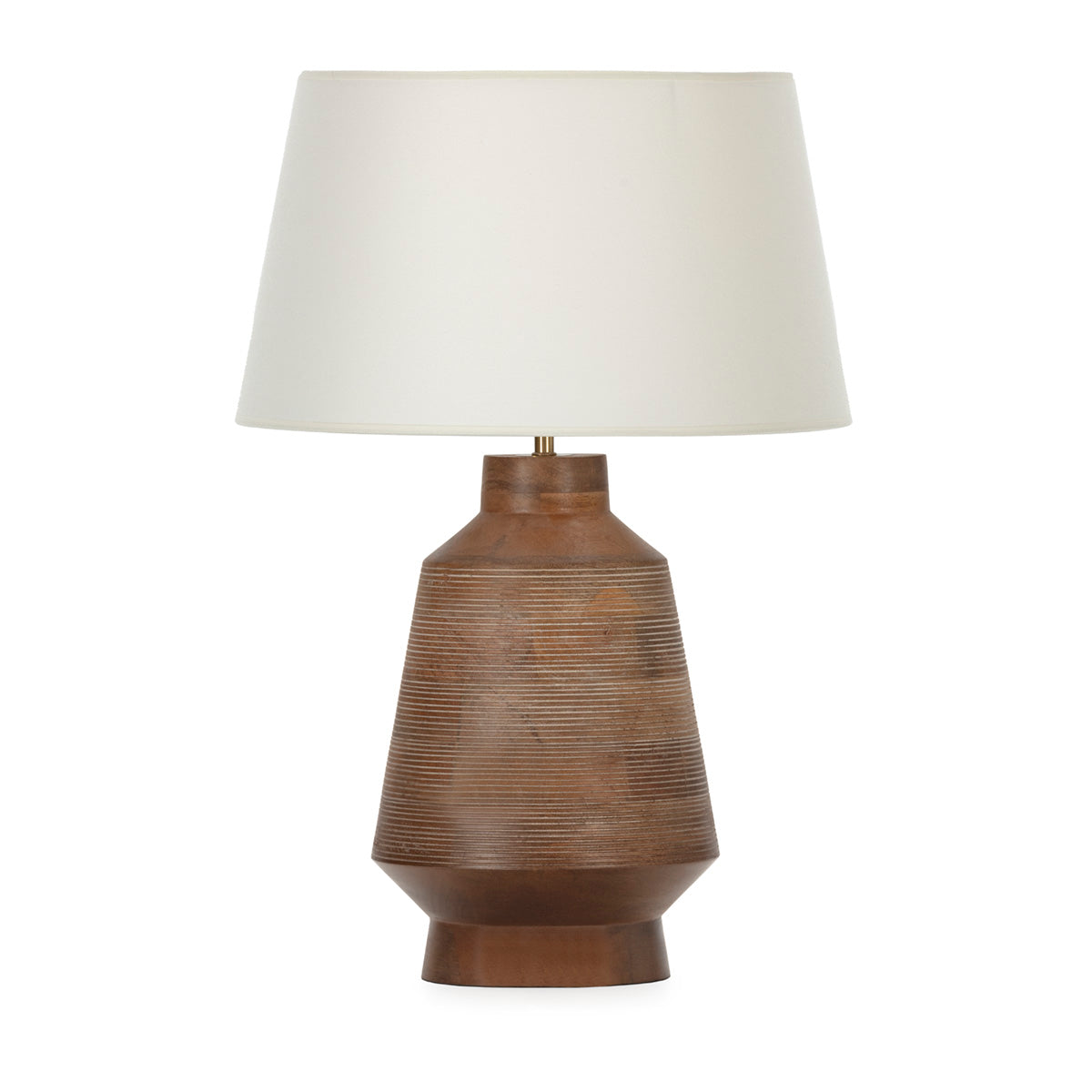 Lámpara de sobremesa de madera de mango Salina