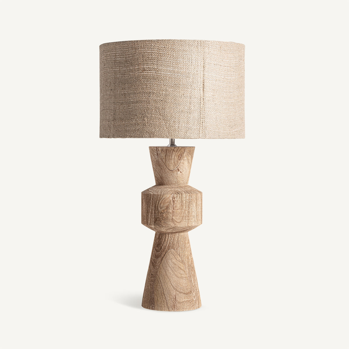 Lámpara de sobremesa de madera de mango Salitre