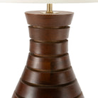 Lámpara de sobremesa de madera de mango y metal Ortigia