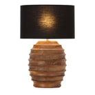 Lámpara de sobremesa de madera de mango y metal Taormina