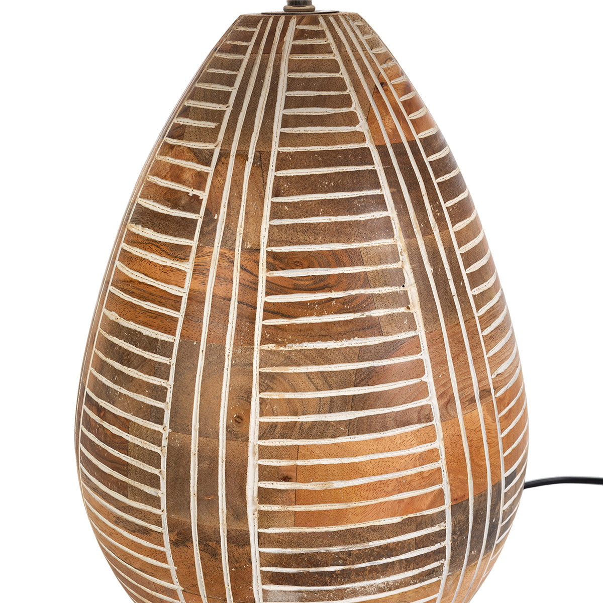 Lámpara de sobremesa de madera Sorrento
