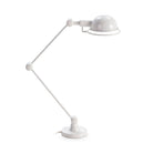 Lámpara de sobremesa de metal blanco Foligno