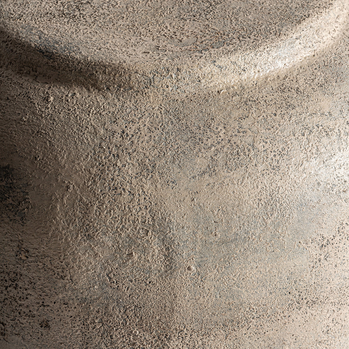 Lámpara de sobremesa de terracota y yute Coral