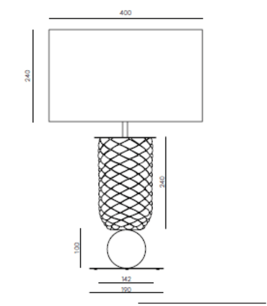 Lámpara de Sobremesa Olas - pino_y_jacaranda