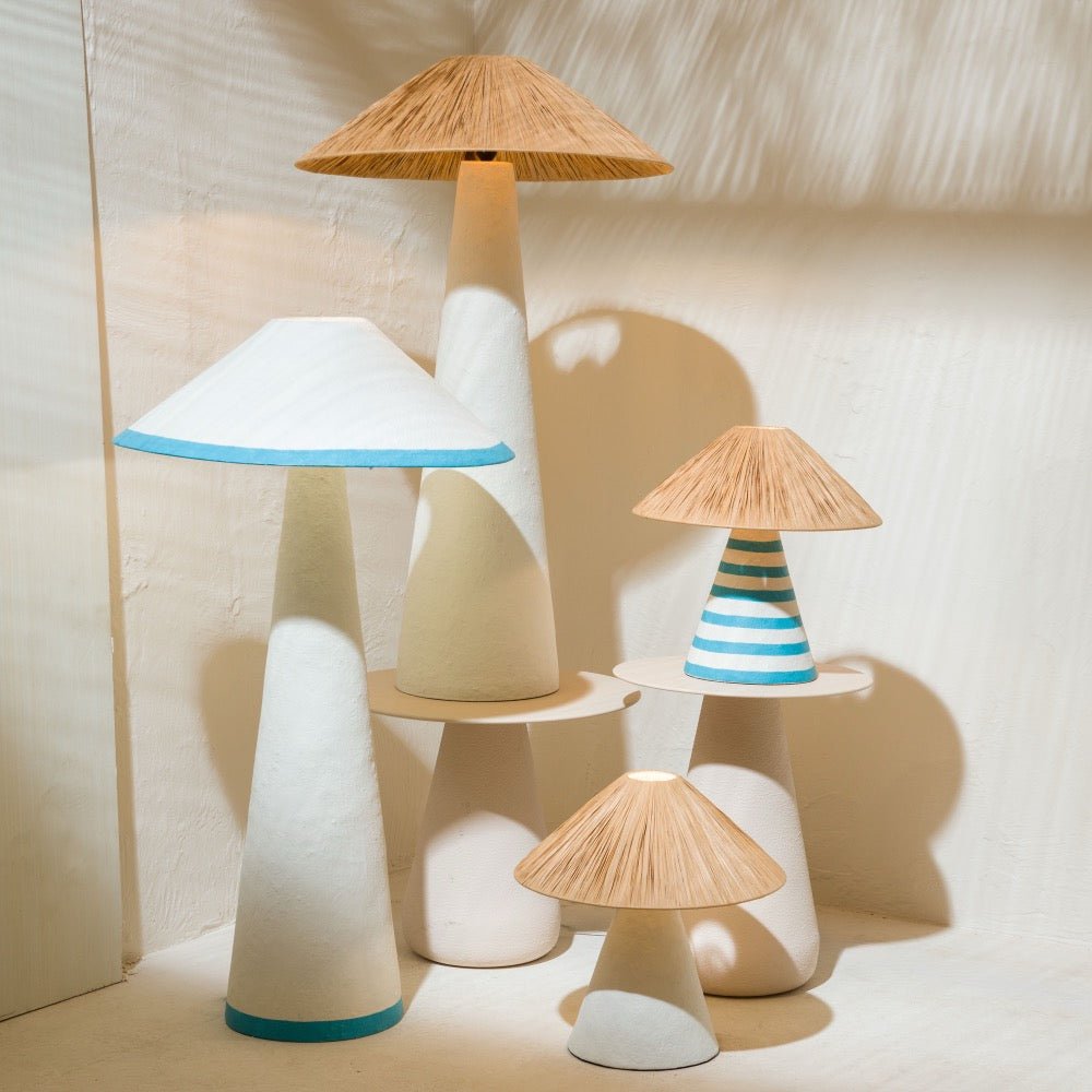 Lámpara de Sobremesa Olas de Tánger - pino_y_jacaranda